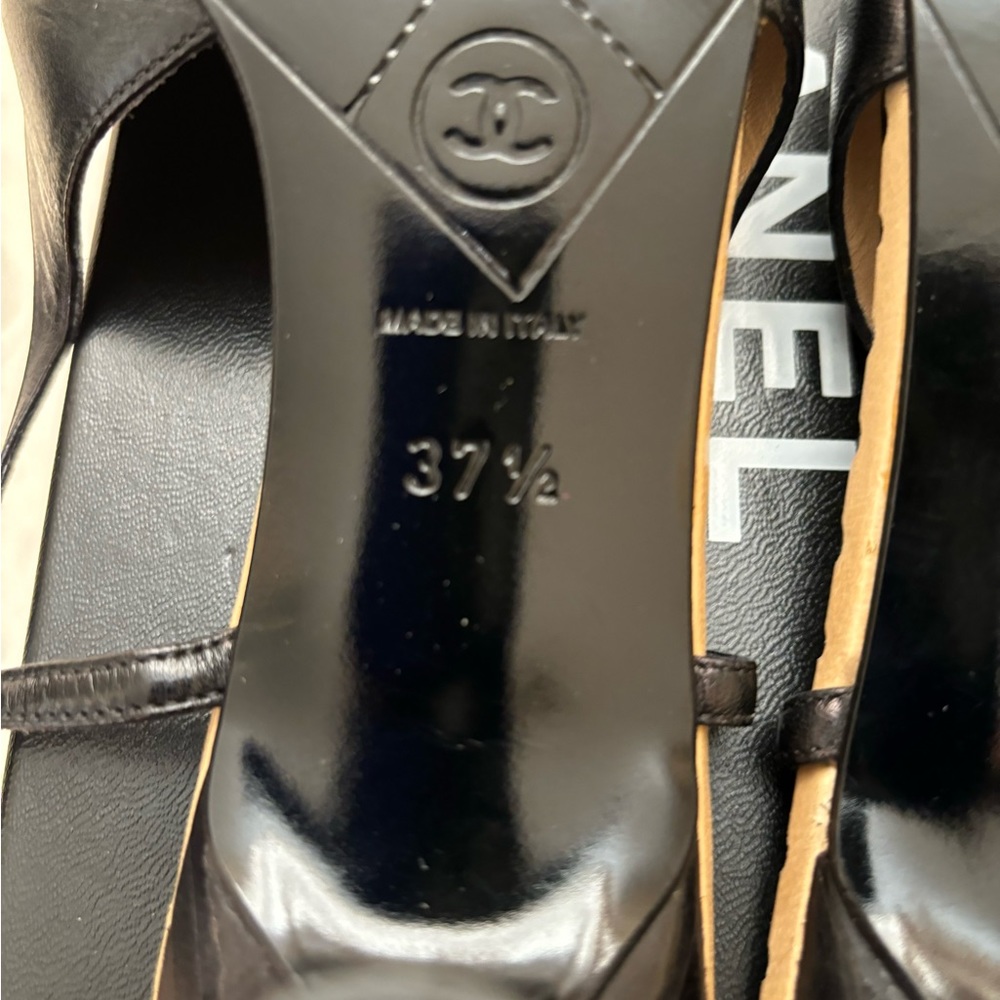 🆕 Chanel cc stitching Slingback, in Box - Picture 9 of 9